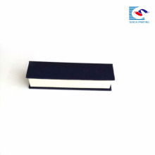 Sencai elegant rectangle magnetic cardboard box embossing custom logo EVA insert